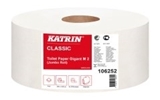 Show details for KATRIN Classic Gigant M 2 tualetes papīrs ruļļos, 2-slāņu, rullis 10cm x 340 m, balts, perforēts , N1