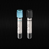 Show details for VACUTEST IN 13x75 mm 0,25 ml Sodium Citrate 3,2% asp. 2,25 ml light blue transparent stopper 100pcs