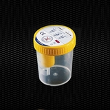 Показать информацию о «SEKUR TAINER» ® Полипропиленовый контейнер для мочи, градуированный, 120 мл, с желтой завинчивающейся крышкой, с пробоотборником для вакуумных пробирок STERILE R 100шт