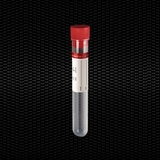 Показать информацию о Стерильная полипропиленовая цилиндрическая пробирка 16x100 мм 10 мл с красной пробкой и красной этикеткой 100шт