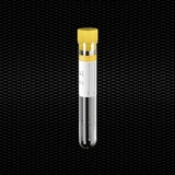 Показать информацию о Пробирка из стерильного полистирола цилиндрическая 16x100 мм 10 мл с желтой пробкой и желтой этикеткой 100шт