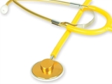 Show details for COLOURED TRAD STETHOSCOPE - yellow
