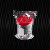 Показать информацию о Контейнер для мочи из полистирола 150 мл с красной крышкой и белой этикеткой в индивидуальной упаковке STERILE R 100шт
