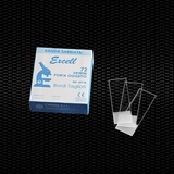 Show details for Microscope slides 26x76 mm cut edges and frosted end thickness 0,9-1,0 mm 100pcs