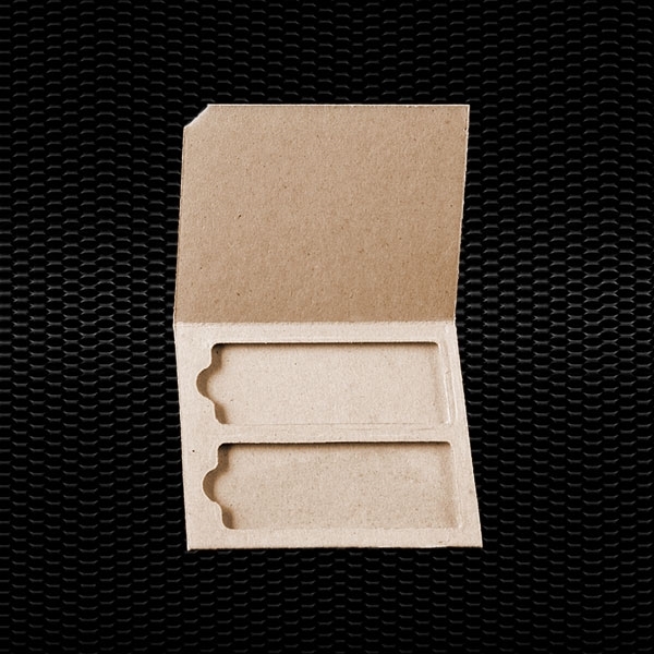 2 places cardboard slide mailer for 26x76 mm slides 100pcs