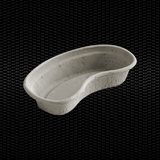 Show details for Disposable kidney-shaped basin in 100% biodegradable paper 100pcs