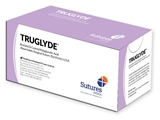 Показать информацию о TRUGLYDE, шовный датчик, 2/0 3/8 окружности иглы 24мм - 70 см - фиолетовый, 12 шт.