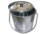 Show details for S/S BUCKET WITH COVER - 12 l, 1 pc.
