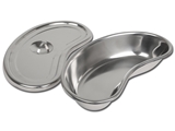 Show details for S/S KIDNEY DISH WITH LID - 309x149x59 mm, 1 pc.