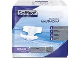 Show details for SOFFISOF CLASSIC INCONTINENCE PAD - heavy incontinence - medium box of 60