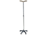 Show details for I.V.STAND ON 5 WHEELS TROLLEY - 2 hooks, 1 pc.
