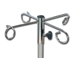 Show details for METAL SUPPORT - 4 hooks, 1 pc.