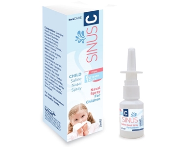 Picture of SINUS C SALINE NASAL SPRAY 20 ml for children, 48 pcs.