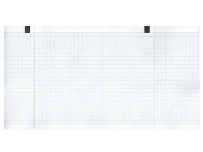 Picture of ECG thermal paper 130x27 mm x m roll - blue grid, 10 pcs.