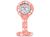 Show details for SILICONE NURSE WATCH - round - red&white, 1 pc.