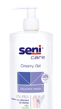 Показать информацию о SENI CARE gels ķermeņa mazgāšanai, 3% Urea, 500 ml