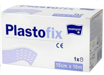 Picture of PLASTOFIX neausta materiāla lentveida plāksteris 15 cm x 10 m, 1 gab.