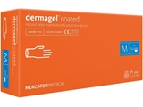 Show details for DERMAGEL LATEX GLOVES, POWDER FREE, MEDIUM, 100 PCS.