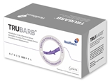 Show details for TRUBARB absorbable sutures, gauge 0, circle 1/2, needle 37mm, 30cm, violet, 6 pcs.