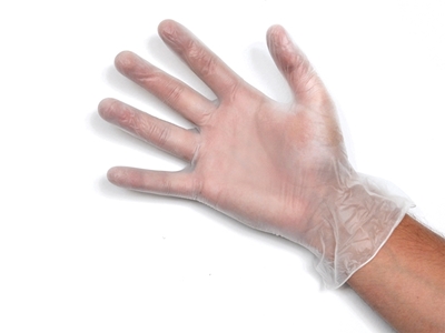 Picture of VINYL GLOVES - POWDER FREE, EXTRA LARGE, 100 PCS.