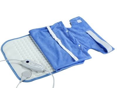 Picture of Heating pad with cover, grey/ceil blue