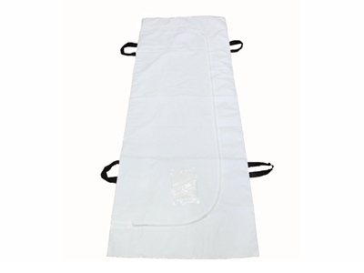 Picture of Body bag, vinyl, white, load 150kg