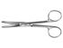 Picture of Aesculap surgical scissors, straight, blunt/blunt, 14.5 cm, bc314r