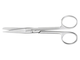 Show details for Aesculap surgical scissors, straight, sharp/blunt, 14.5 cm, bc324r