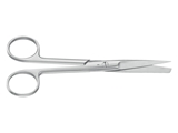 Show details for Aesculap surgical scissors, straight, sharp/blunt, 16.5 cm, bc326r