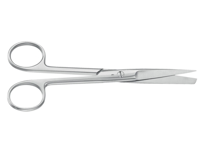 Picture of Aesculap surgical scissors, straight, sharp/blunt, 16.5 cm, bc326r