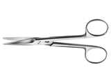 Show details for Aesculap mayo scissors, straight, blunt/blunt, 15.5 cm, bc545r