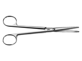 Show details for Aesculap mayo scissors, straight, blunt/blunt, 16.5 cm, bc584r