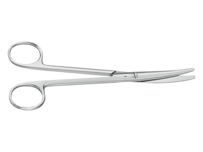 Picture of Aesculap mayo dissecting scissors, curved, blunt/blunt, 16.5 cm, bc587r