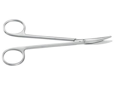 Picture of AESCULAP METZENBAUM SCISSORS, curved, ends - blunt/blunt , 14.5 cm, BC605R