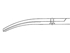 Picture of Aesculap metzenbaum scissors, curved, ends - blunt/blunt, 18 cm  bc606r