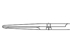 Picture of Aesculap spencer suture scissors, straight, 11.5 cm, bc802r