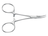 Show details for Aesculap hartmann mosquito hemostatic forceps, curved, 10 cm, bh105r