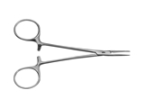 Show details for Aesculap halsted mosquito hemostatic forceps, straight, 12.5 cm, bh110r