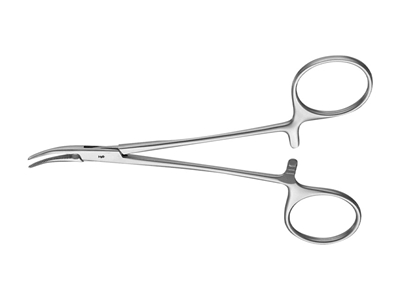 Picture of Aesculap Halsted Mosquito hemostatic forceps, curved, 12.5 cm, bh111r