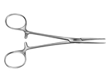 Show details for Aesculap Kelly hemostatic forceps, straight, blunt, 14 cm, bh134r