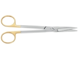 Show details for Aesculap mayo TC Durotip scissors, straight, blunt, 17 c, bc252r