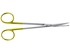 Picture of Aesculap baby Metzenbaum TC Durotip scissors, curved, blunt ends, 14.5 cm, bc259r