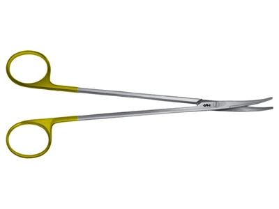 Picture of Aesculap Metzenbaum TC Durotip scissors, curved, blunt ends, 18 cm, bc263r