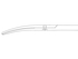 Picture of Aesculap Metzenbaum TC Durotip scissors, curved, blunt ends, 18 cm, bc263r