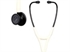 Picture of LITTMANN CARDIOLOGY IV - 6186C - алебастр - черная отделка - черный стержень